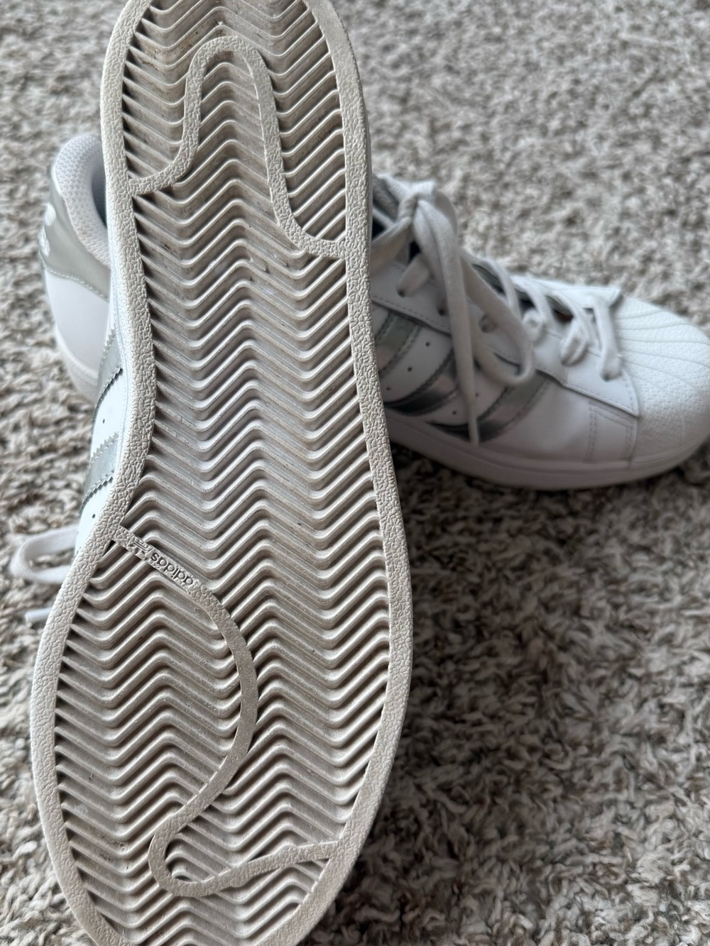 Adidas Women's Superstar Sneakers - Picture 5 of 9